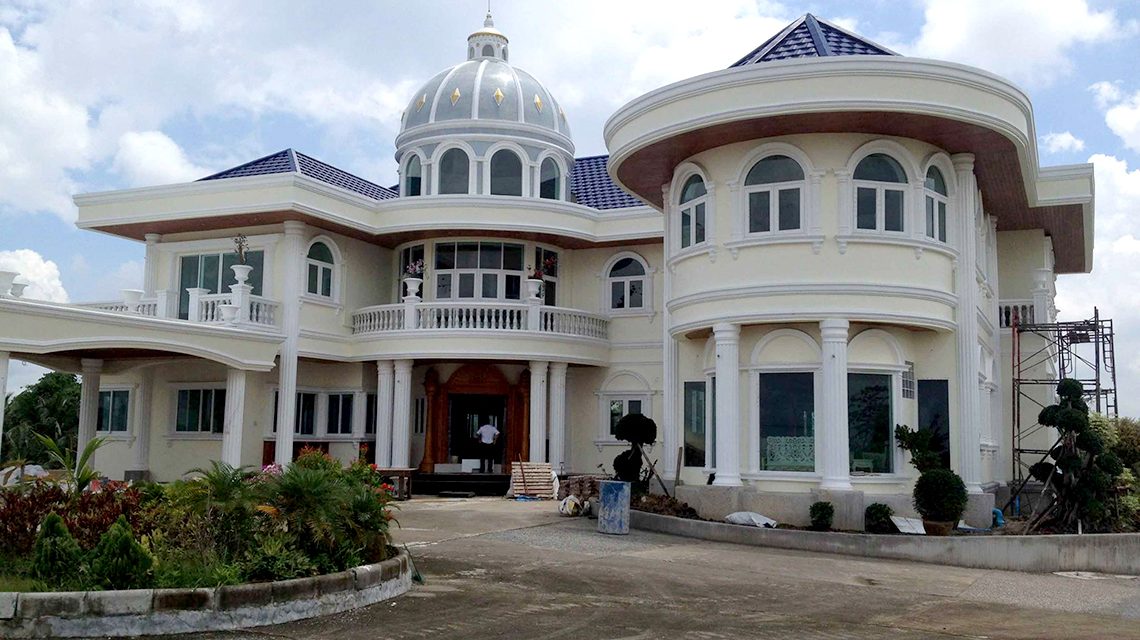 ผลงานการออกแบบและก่อสร้างบ้าน คุณศักดา